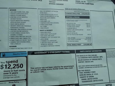 2026 Chevrolet Corvette Z06 3LZ