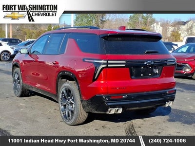 2026 Chevrolet Traverse RS