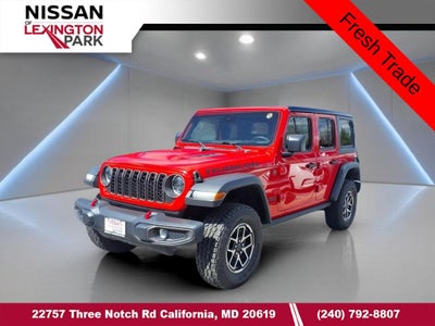 2024 Jeep Wrangler Rubicon 4DR 3 PIECE HARDTOP "ONE OWNER"