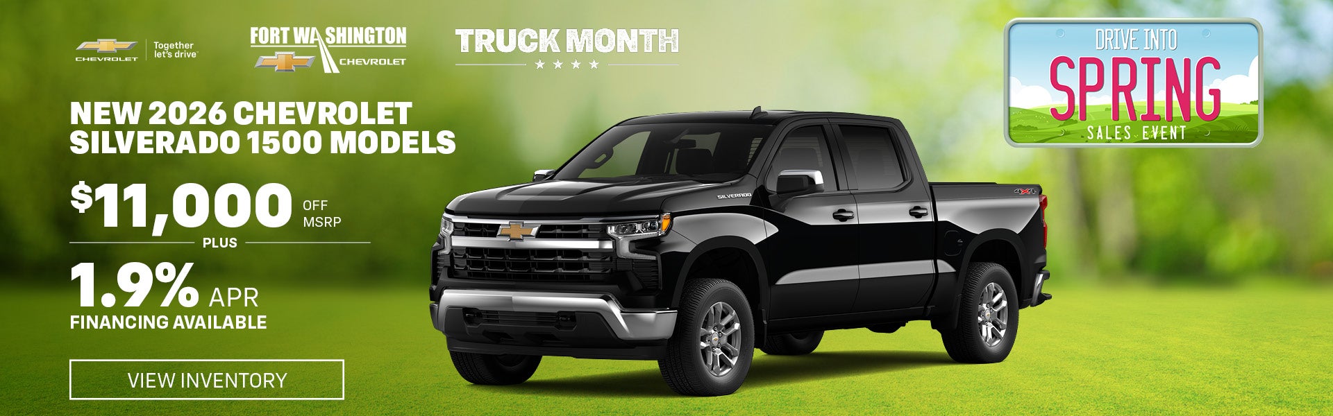 2026 Chevrolet Silverado 1500 Offer