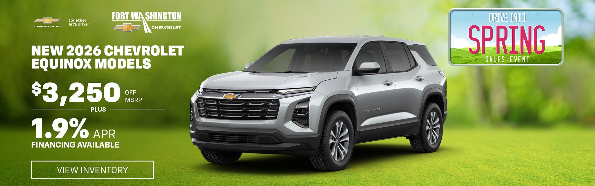 2026 Chevrolet Equinox Offer
