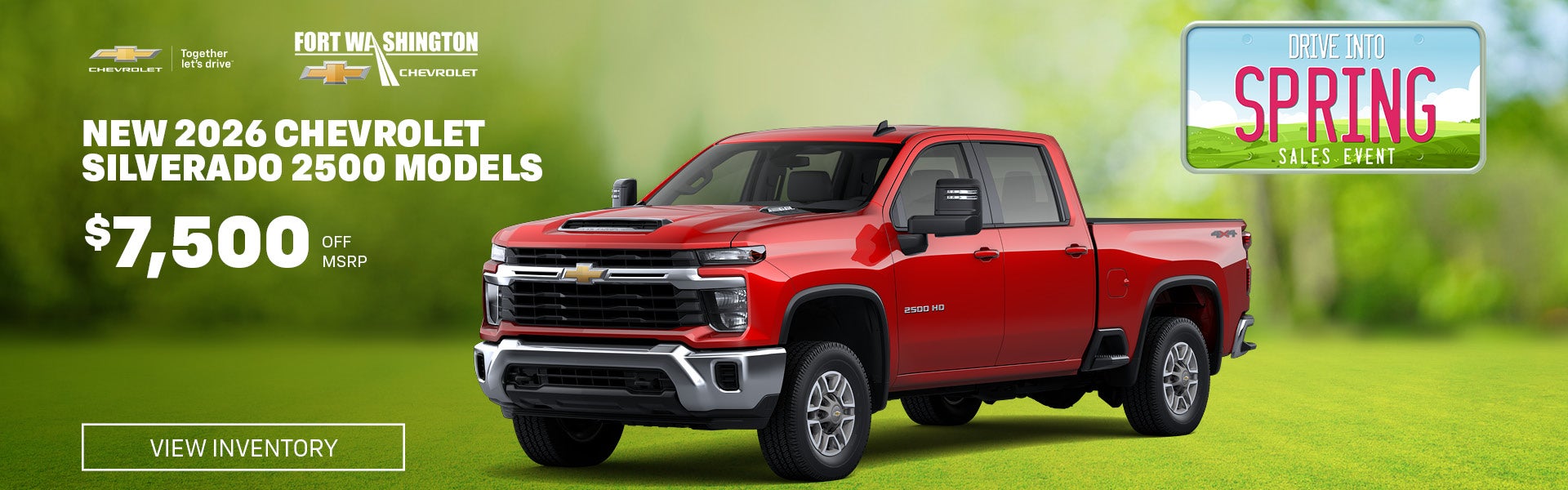 2026 Chevrolet Silverado 2500 Offer