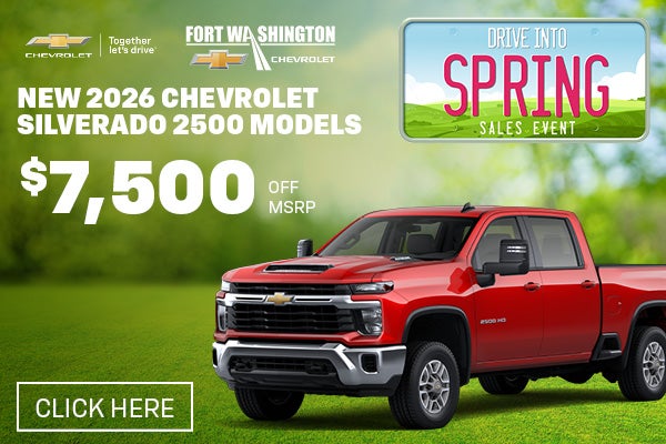 NEW 2026 CHEVROLET SILVERADO 2500 MODELS