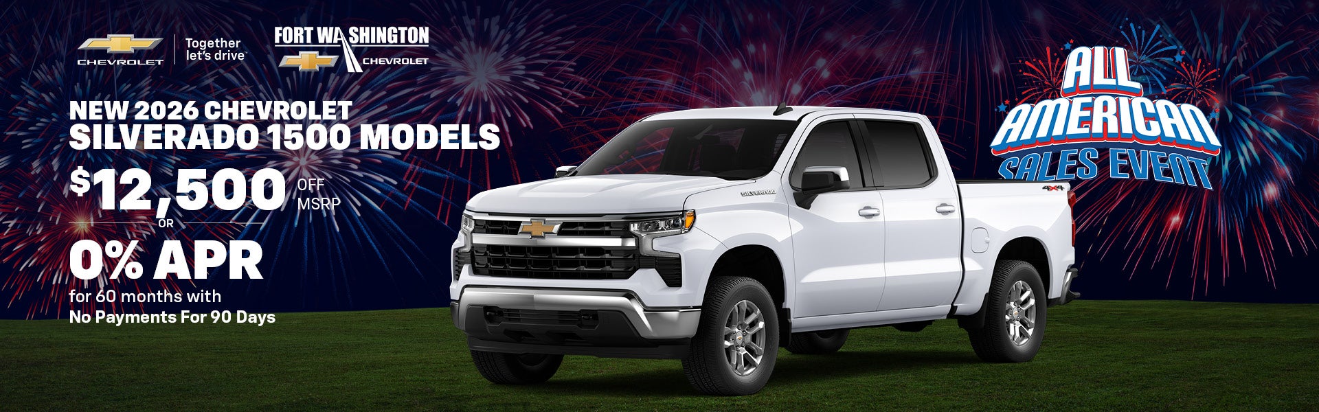 NEW 2026 CHEVROLET SILVERADO 1500 MODELS