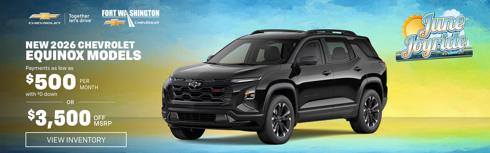 NEW 2026 CHEVROLET EQUINOX MODELS