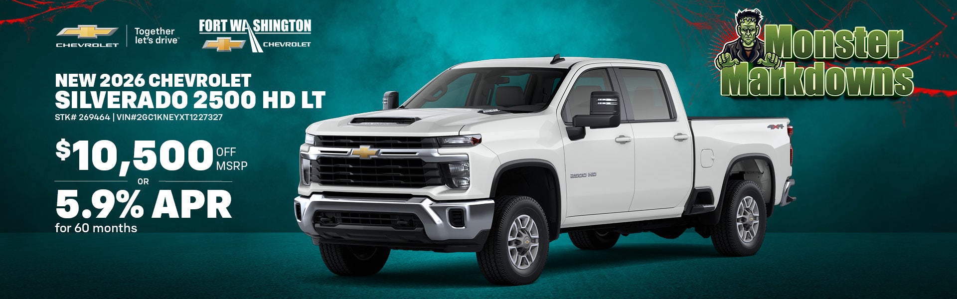 New 2026 Chevrolet Silverado 2500 HD LT